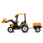 Elektrické autíčko Traktor MEGA D68 24V - žlté